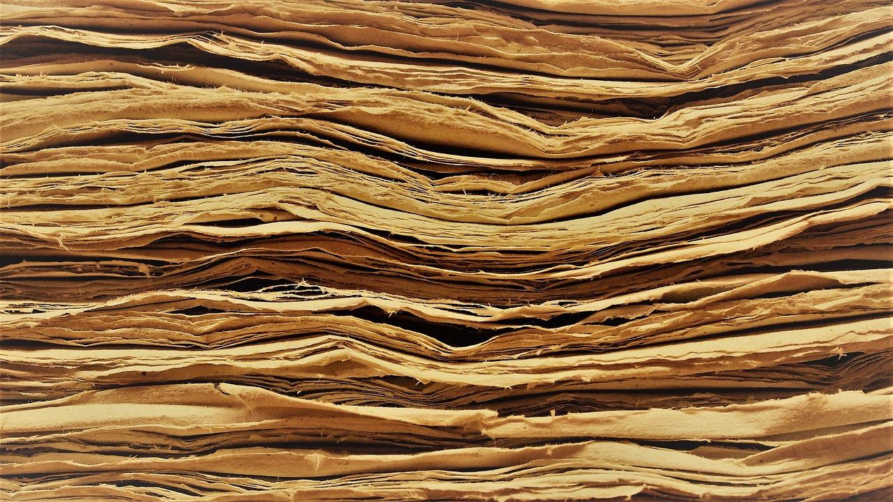 Oud papier in Arnhem